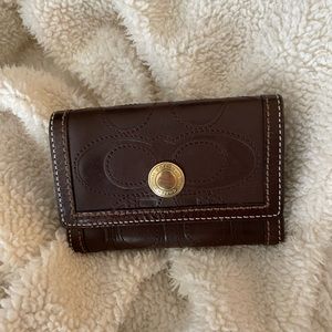 Coach bi-fold snap womens wallet